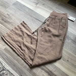 BRAND NEW w/ tags! Linen, Casual Pants - Size Small